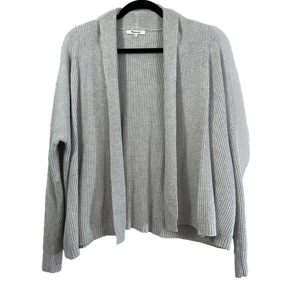 Madewell Open Front Cardigan Sweater Striped Size Small - Picture 1 of 10